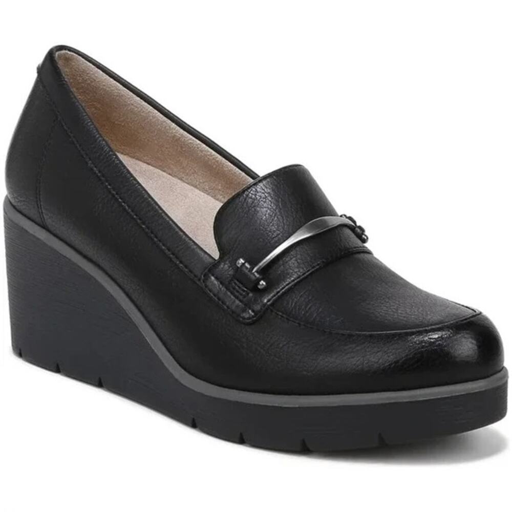 Soul Naturalizer Women's Achieve Wedge Loafers Wide Size 9.5W